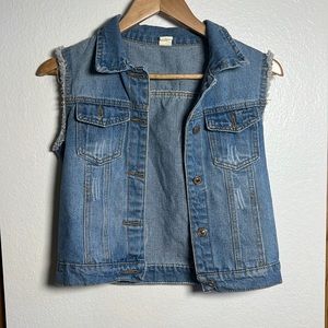 Denim vest